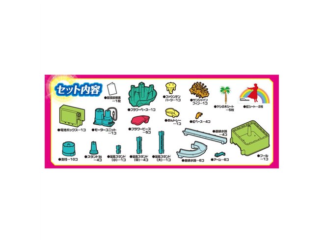 タカラトミー、ハワイがテーマの「ビッグストリーム そうめん