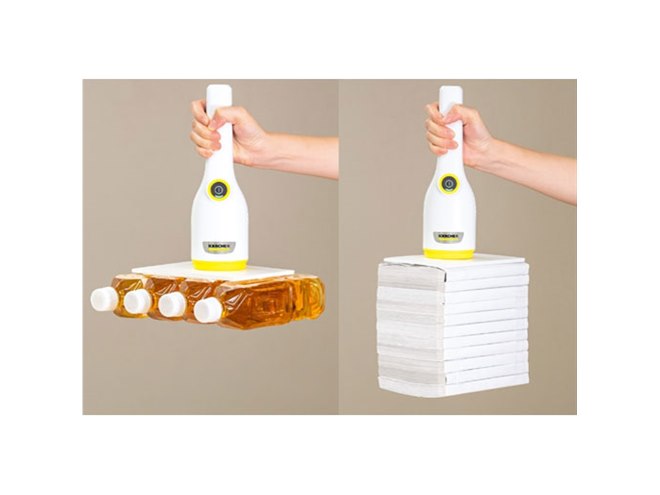 ケルヒャー、パワフルで軽量520gのハンディクリーナー「CVH 3 Plus