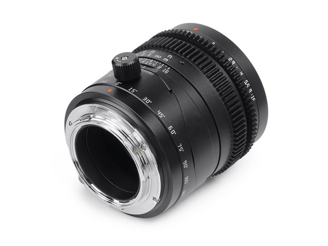 TTArtisan、ティルト・回転機構を採用した大口径標準レンズ「Tilt 50mm