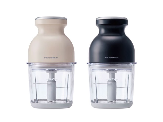 レコルト、フードプロセッサー「カプセルカッター」にコードレスタイプ