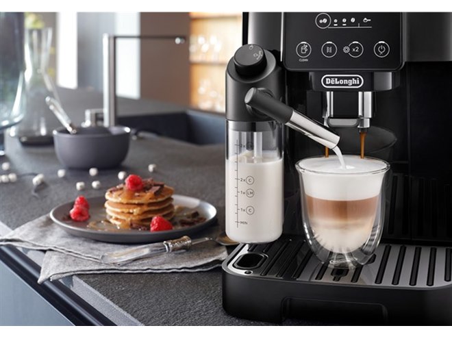 デロンギ、全自動コーヒーマシンのエントリーモデル「マグニフィカ