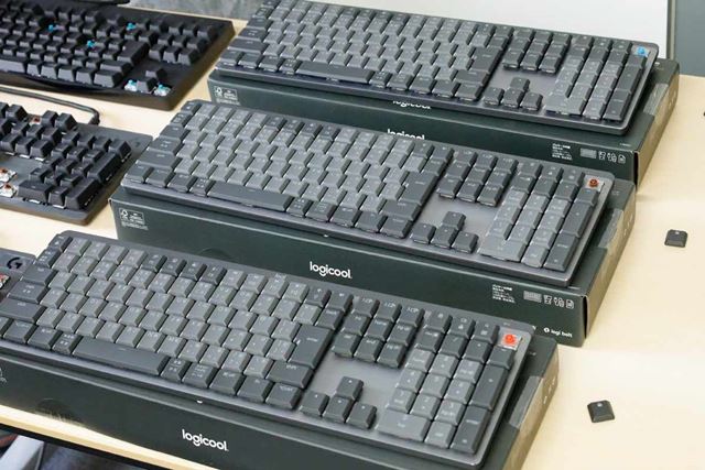 ロジクール MX MECHANICAL MINI Clicky KX850CC 青軸 [グラファイト