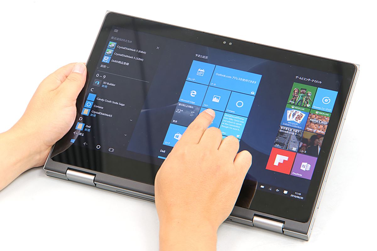 地味だが価格と性能のバランスのとれた2in1ノートPC「Inspiron 13 5000