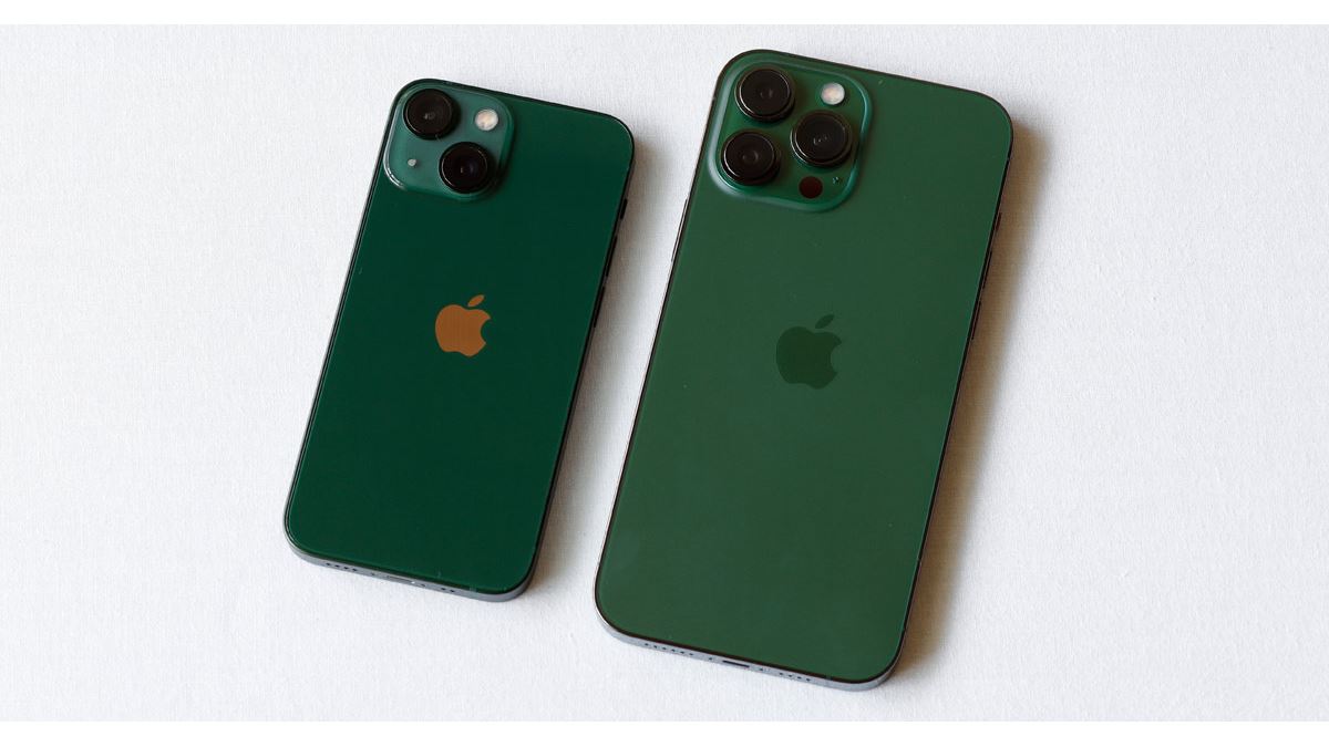 iPhone 13」の新色グリーンで、マスク着用時のFace ID解除を試す