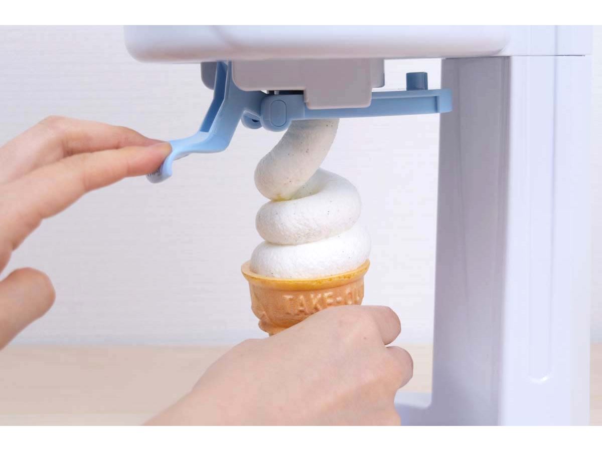 自宅でソフトクリームが作れたら……をかなえる「電動ソフトクリーム