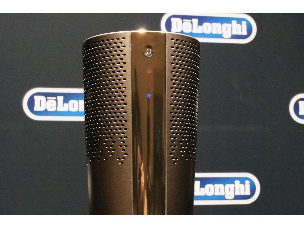 日本先行発売！ デロンギ「空気清浄機能付きファン」の包み込むような