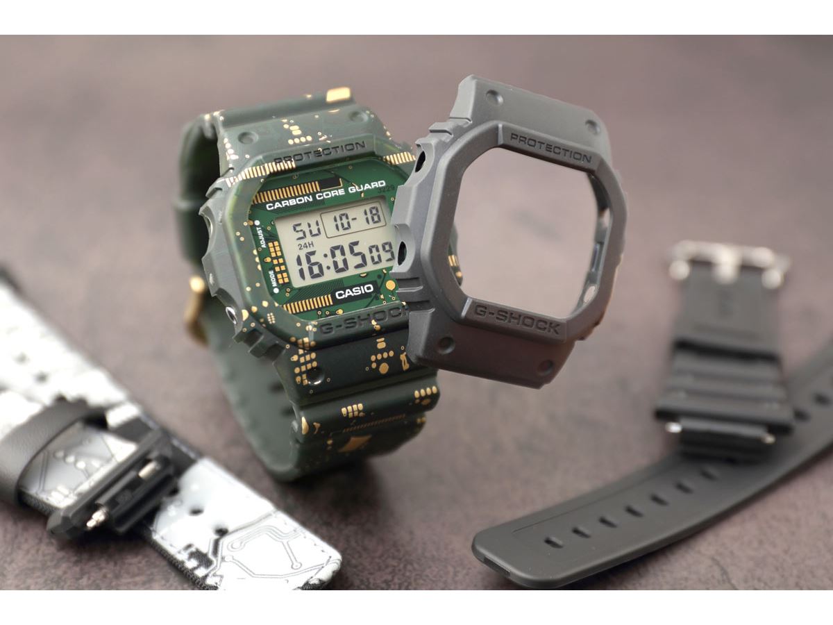 カスタムできる「G-SHOCK」がついに誕生！ 自分好みにベゼル＆バンドを