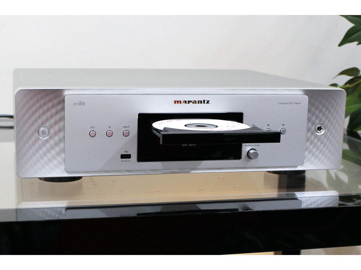 王道でシンプル”。マランツCDプレーヤーの新しいミドルクラス「CD60