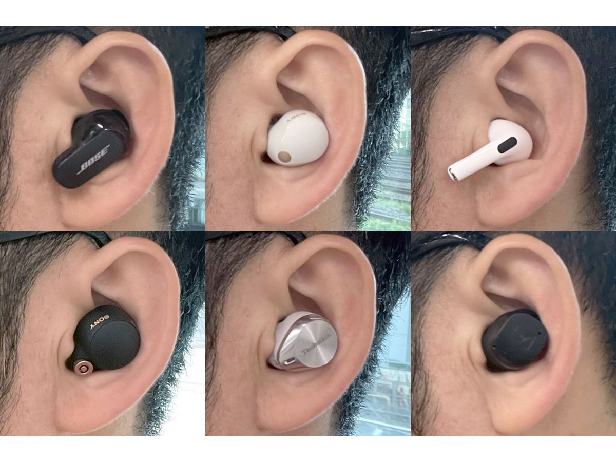 ソニー「WF-1000XM5」参戦！ ノイキャンTWS全6機種のノイキャン性能を