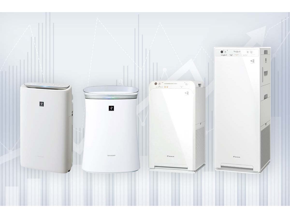 人気の空気清浄機は半数以上が“加湿機能なし”、今シンプルモデルが選ば