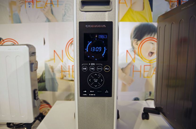 コロナ、独自技術によるオイルレスヒーター「ノイルヒート」を発表