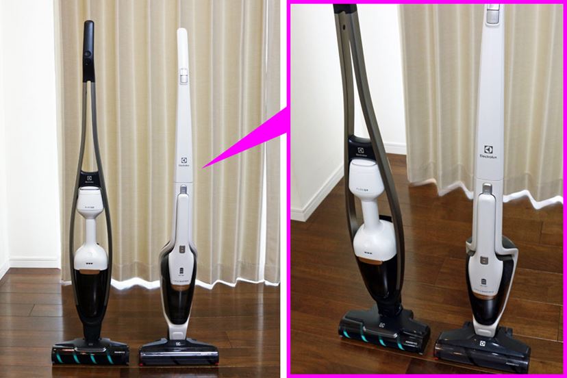 アルミフレームの掃除機って、おしゃれ！ 使いやすさにこだわった