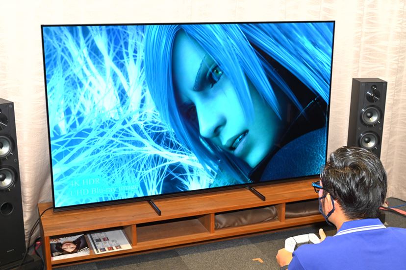 4K有機ELブラビア最大の83V型！ ソニー「BRAVIA XRJ-83A90J」の大迫力