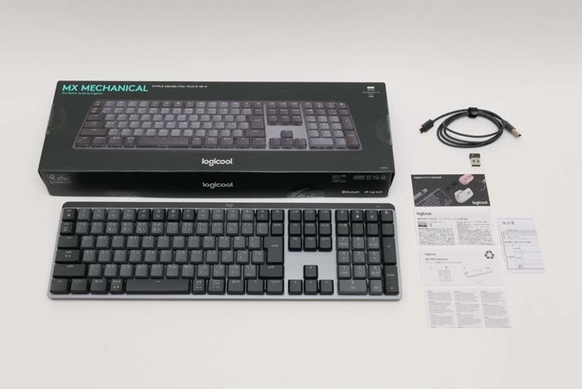 ロジクールの薄いメカニカルキーボード「MX MECHANICAL」レビュー。茶