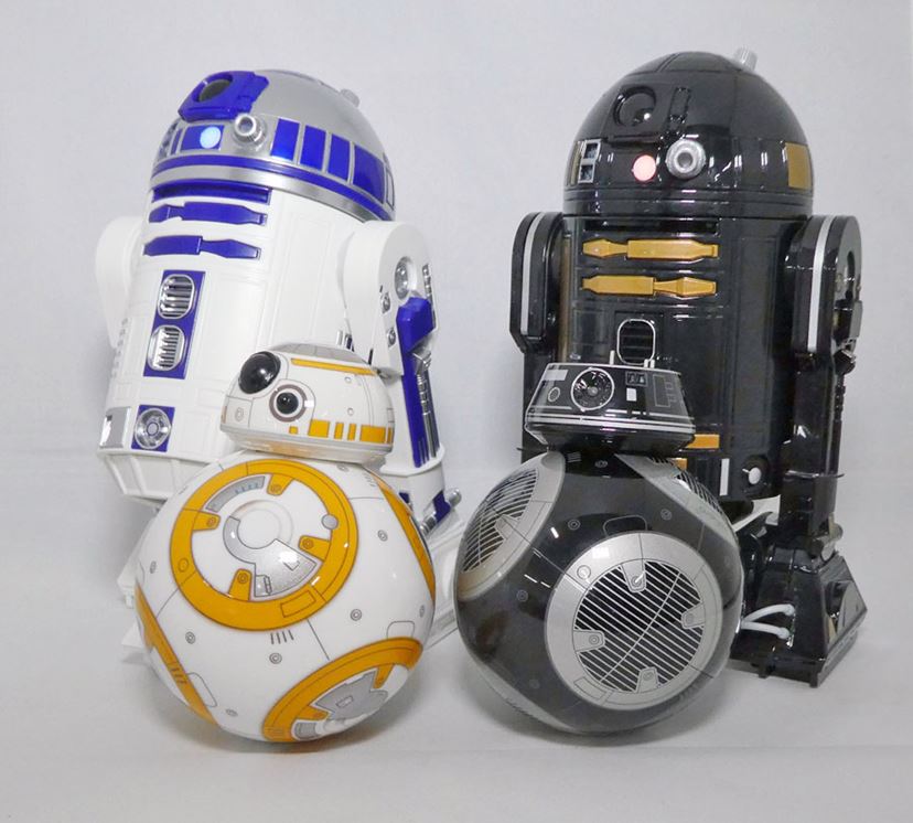 最新作公開記念】スマホで動く「スター・ウォーズ」のドロイド4種類と