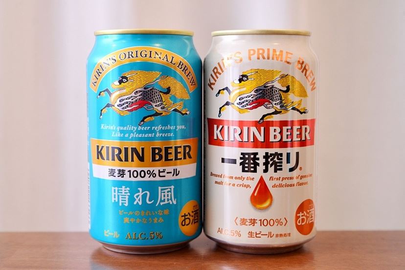 すでに品薄のキリンビール渾身作「晴れ風」！ 「一番搾り」と飲み比べ