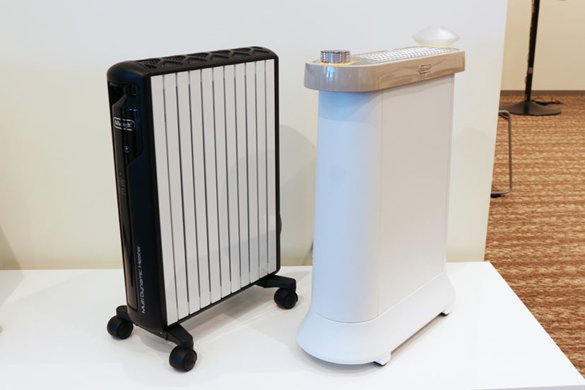 デロンギのマルチダイナミックヒーターに新モデル登場！ 足元からの