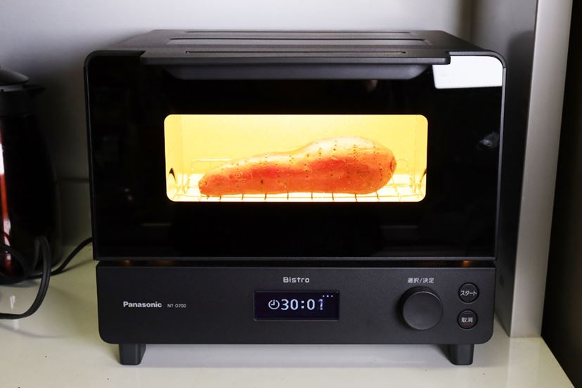 パナソニックのオーブントースター「ビストロ」で作る焼き芋やスイーツ