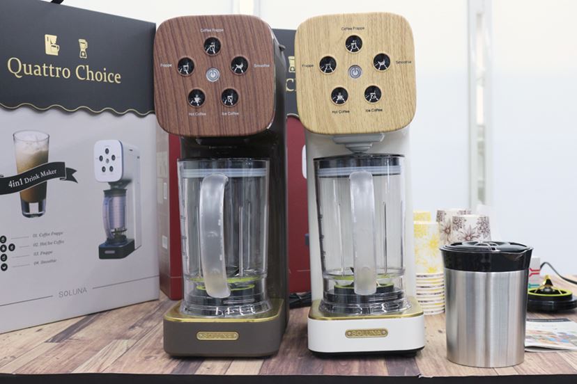 フラッペが作れるコーヒーメーカーも登場！ ドウシシャの秋冬家電を