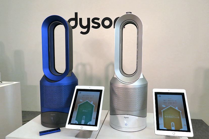 ダイソンの1年中使える空調家電「Dyson Pure Hot+Cool Link」もスマホ