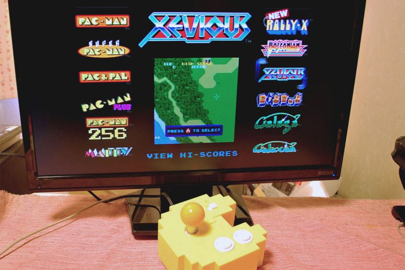 ナムコの名作が1台に凝縮！ パックマン型のゲーム機 - 価格.comマガジン
