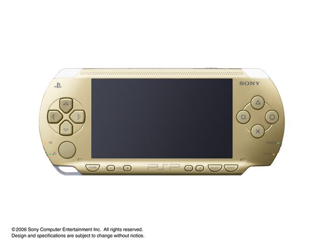 SIE PSP プレイステーション・ポータブル シャンパンゴールド PSP-1000