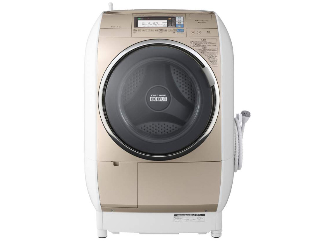 日立 ヒートリサイクル 風アイロン ビッグドラム BD-V9500L(N