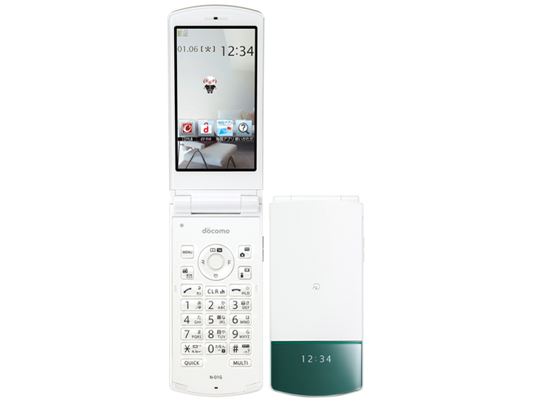 NECカシオモバイルコミュニケーションズ docomo N-01G [WHITE] 価格