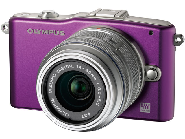 オリンパス OLYMPUS PEN mini E-PM1 ツインレンズキット [シルバー