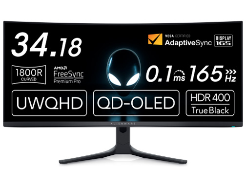 Dell Alienware AW3423DWF [34.18インチ ダークサイド オブ ザ ムーン