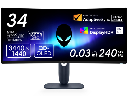 Dell Alienware AW3423DWF [34.18インチ ダークサイド オブ ザ ムーン