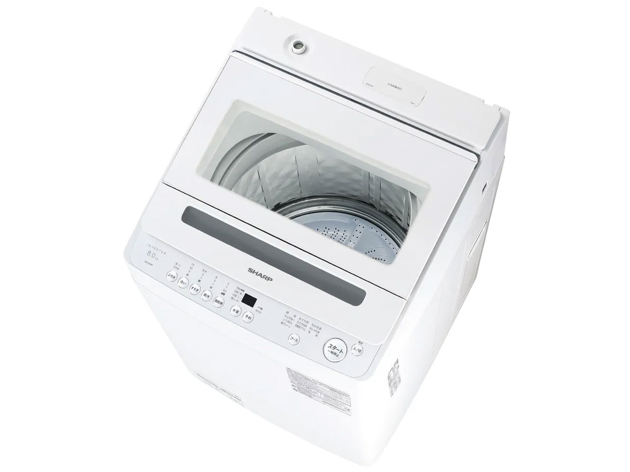 シャープ 穴なし槽 ES-GV8J-N [ゴールド系] 価格比較 - 価格.com