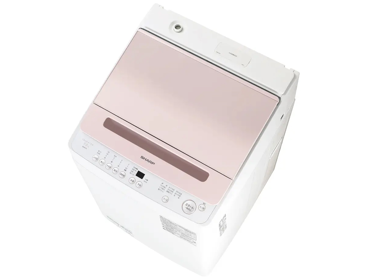 シャープ 穴なし槽 ES-GV7J-P [ピンク系] 価格比較 - 価格.com