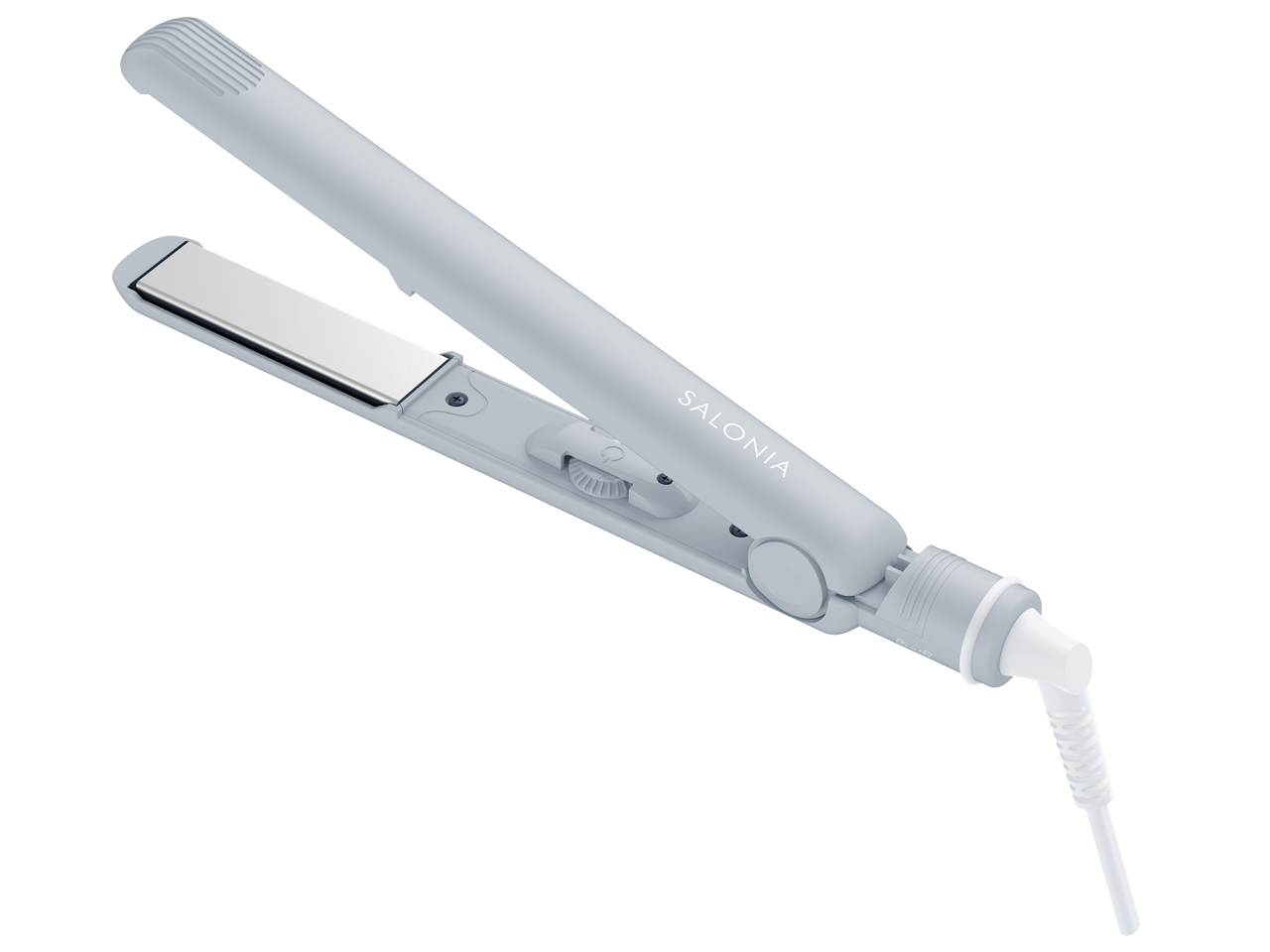 I-ne SALONIA ストレートヘアアイロン 24mm SAL24116GR [アイスグレー