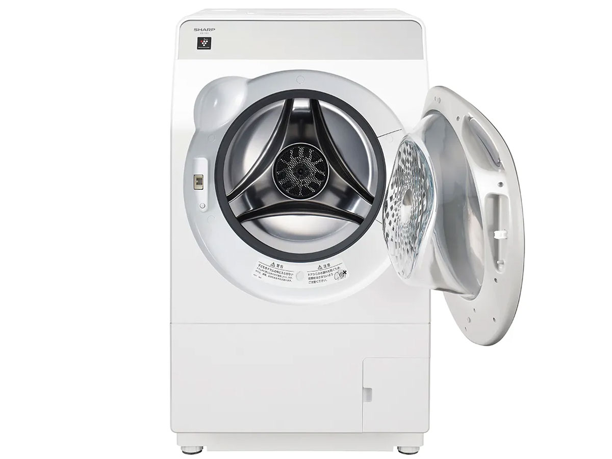 シャープ ES-K11C-WR [クリスタルホワイト] 価格比較 - 価格.com