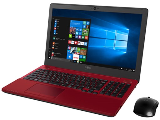 FMV LIFEBOOK AH53/A3 FMVA53A3R [ルビーレッド]の製品画像 - 価格.com