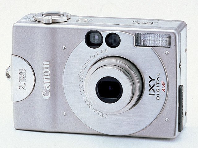 Canon IXY DIGITAL 2.1メガピクセル ケーブル付き 平成レトロ Canon