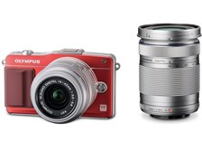 オリンパス OLYMPUS PEN mini E-PM2 ダブルズームキット [レッド] 価格