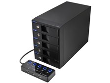 センチュリー 裸族のカプセルホテル 5Bay V2 CRCH535U3ISC2 [黒] 価格