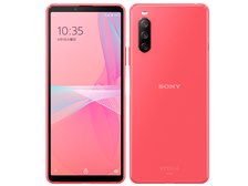 SONY Xperia 10 III SOG04 au [ピンク] 価格比較 - 価格.com