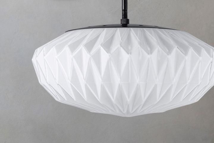 3灯シーリングライト ガラス 照明器具 Olin/ブラック｜デザイン照明のCROIX