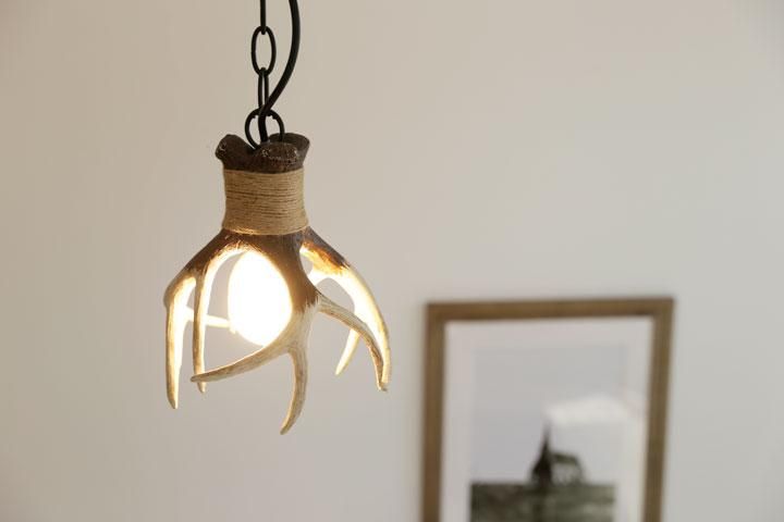 ペンダントライト 鹿の角 照明器具 1灯 Antler｜デザイン照明のCROIX
