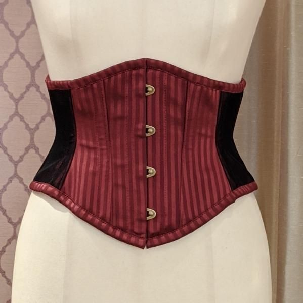 受注生産】ストライプチュールミニコルセット（レッド） - 【公式