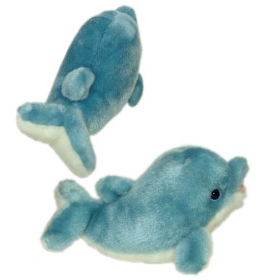 イルカのぬいぐるみ】AQUA◇マリンクラブ◇イルタンSS◇ブルー18cm