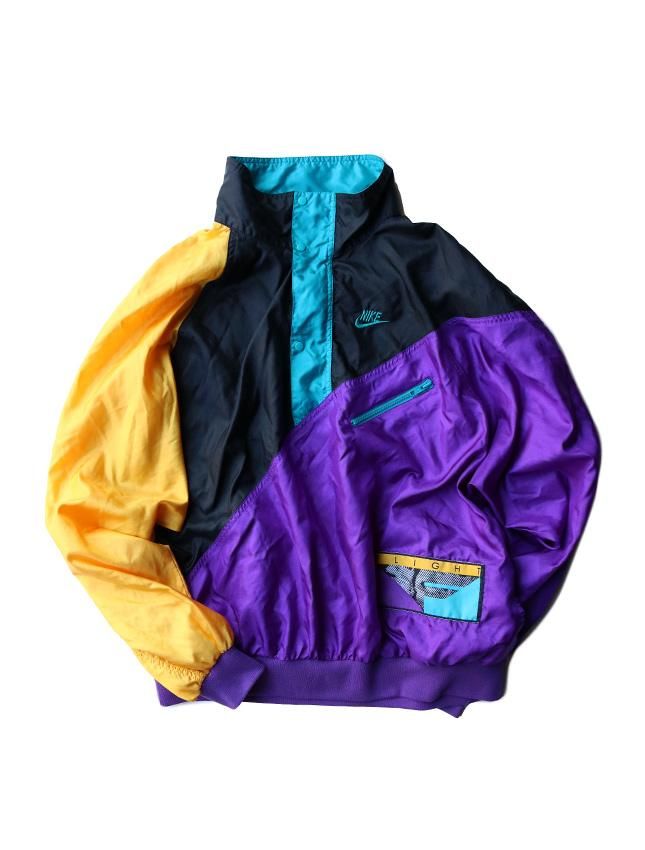 90s NIKE AIR FLIGHT NYLON JACKET SIZE L - MATIN, VINTAGE
