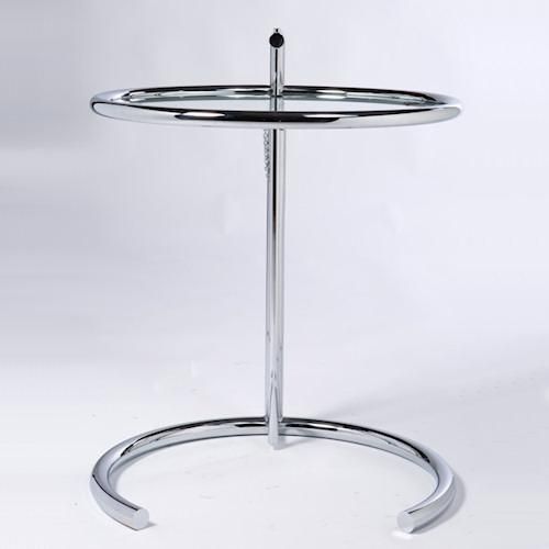 アイリーン・グレイ/E1027アジャスタブルテーブル【イタリアスティール