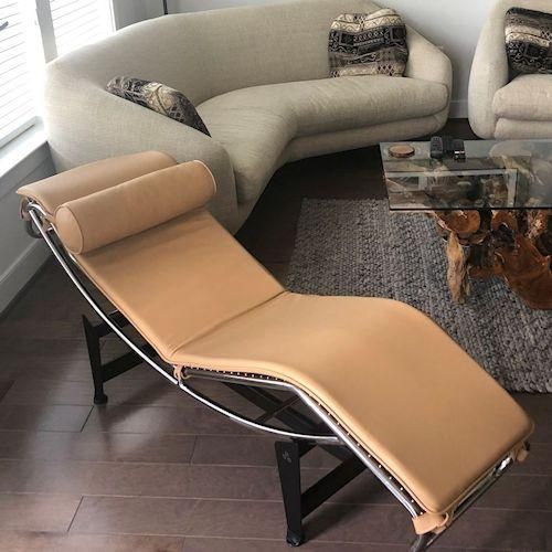 ル・コルビジェ/LC4シェーズロングChaiseLongue【タイプB・レザー