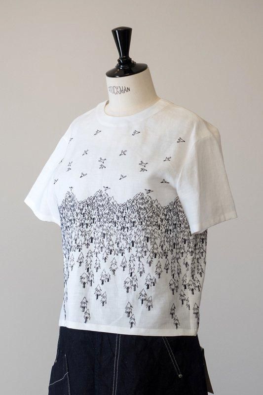 mina perhonen forest to bird ブラウス - ミナペルホネン正規取扱店