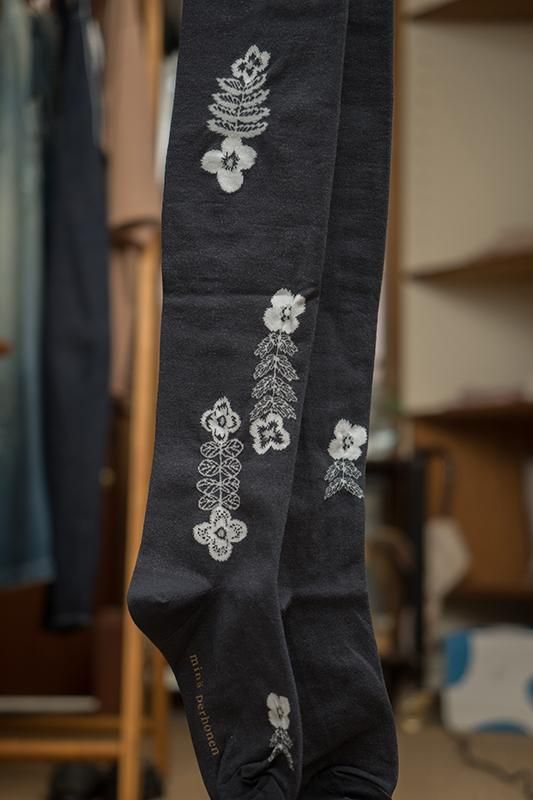 mina perhonen swing garden タイツ - ミナペルホネン正規取扱店