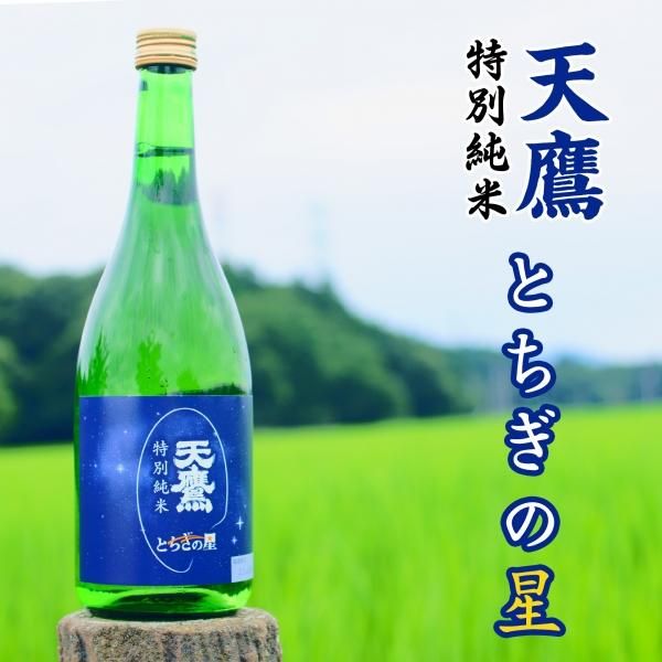 天鷹 特別純米 とちぎの星 720ml(4合瓶) | 日本酒 清酒